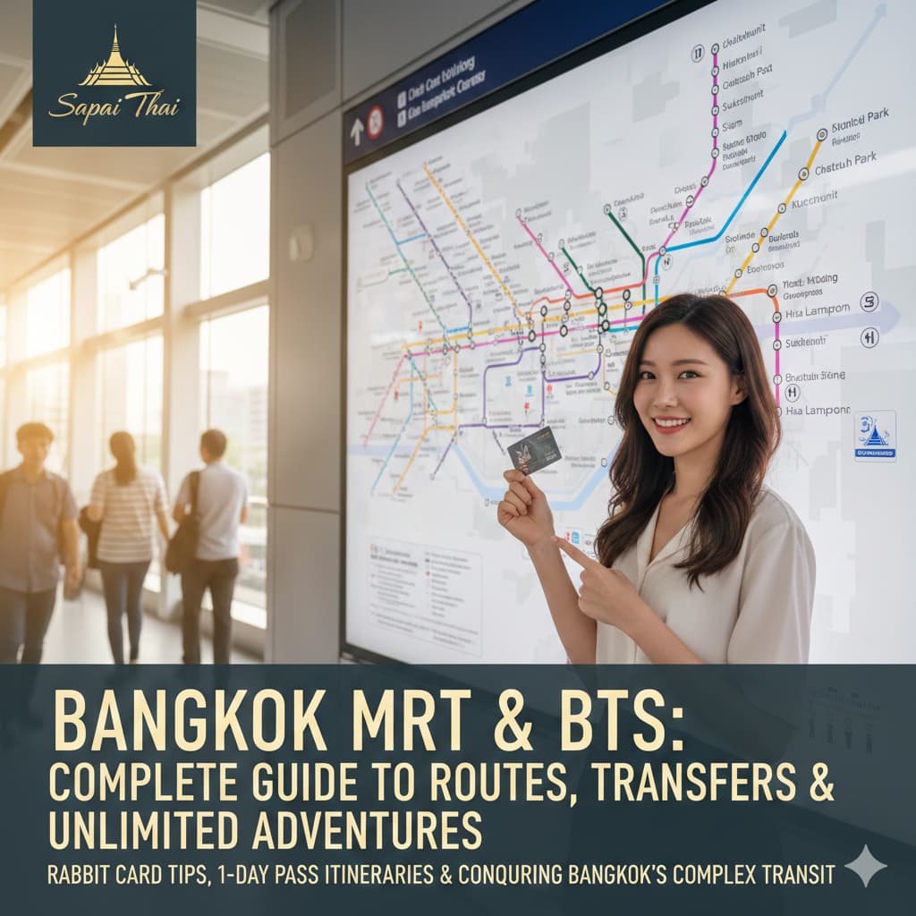 Bangkok BTS Skytrain Smart Travel Guide Sapai Thai