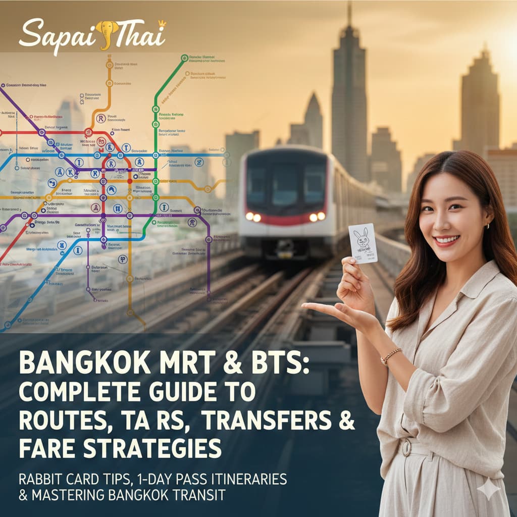 Using BTS Ticket Gate Bangkok Smart Pass