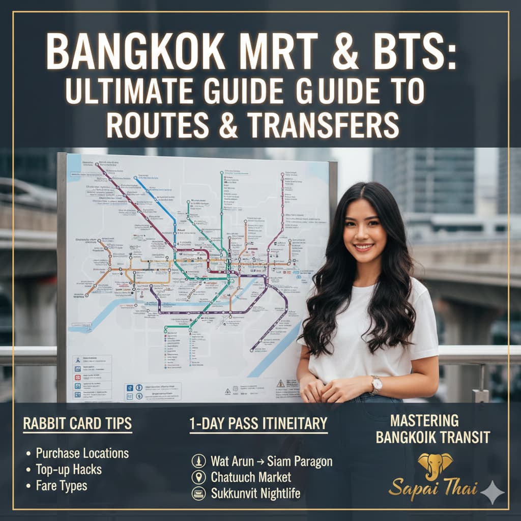 Bangkok BTS Skytrain and Airport Rail Link Smart Travel Guide 2025