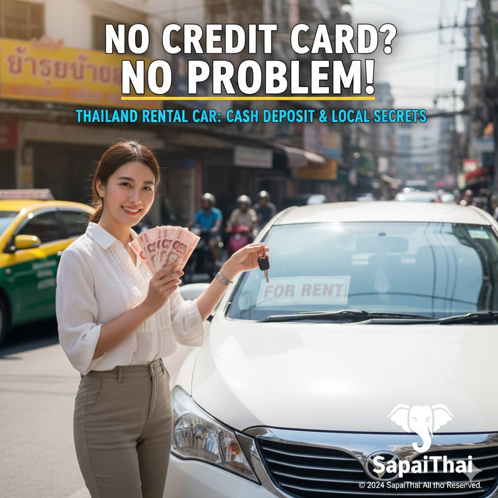 Thai Local Car Rental Shop Landscape