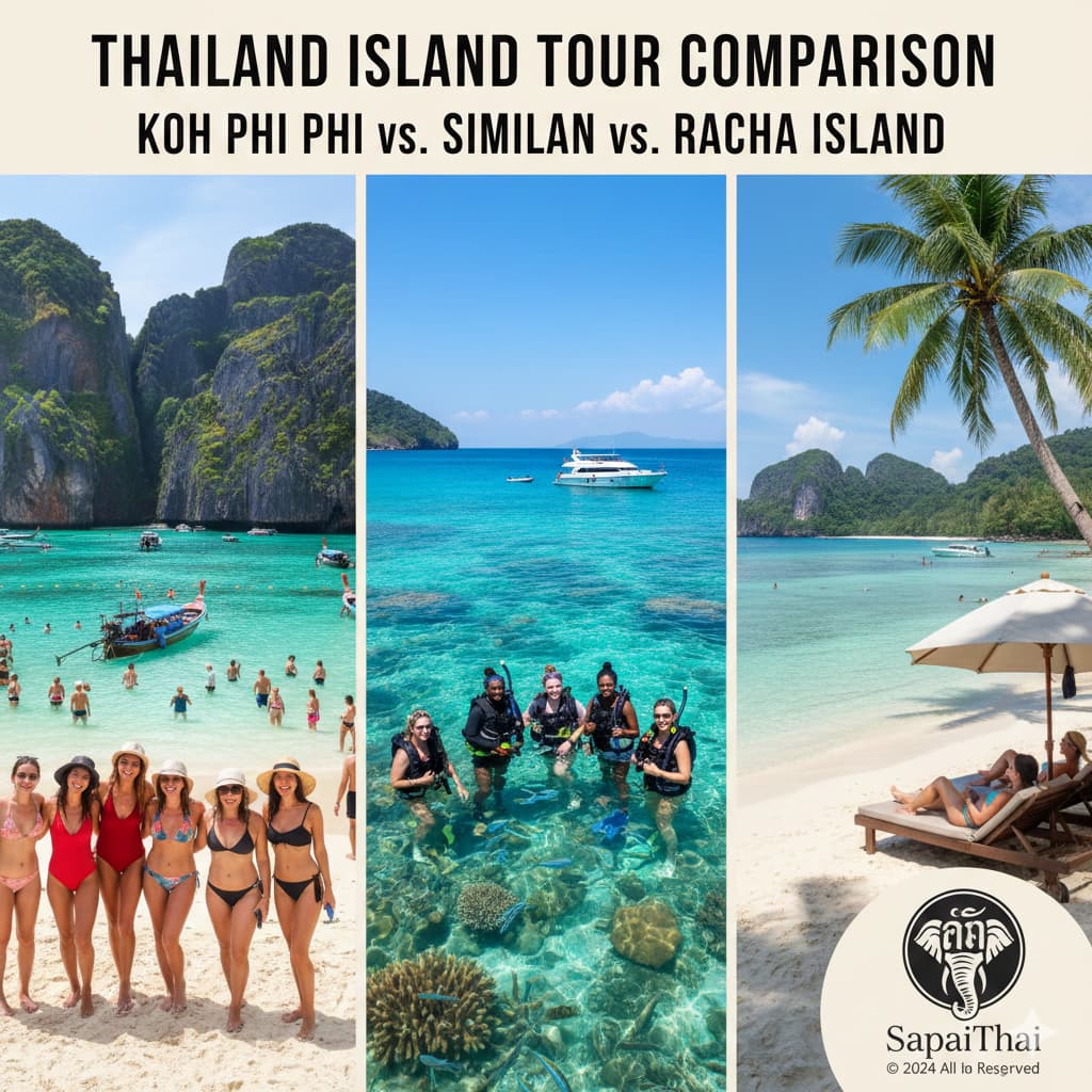 Thailand Island Tour Comparison Phuket Similan Phi Phi