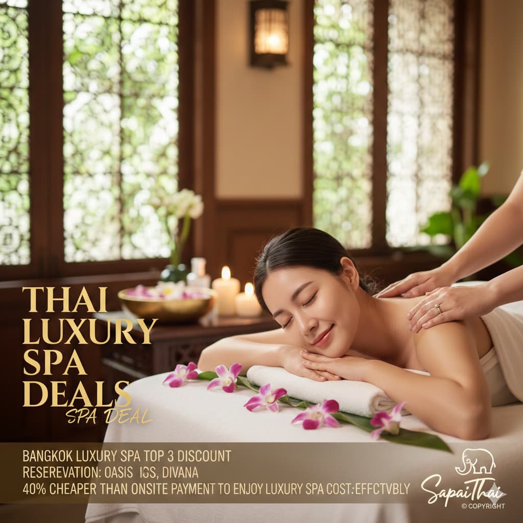 Thailand Bangkok Luxury Spa Deals Oasis Divana Panpuri