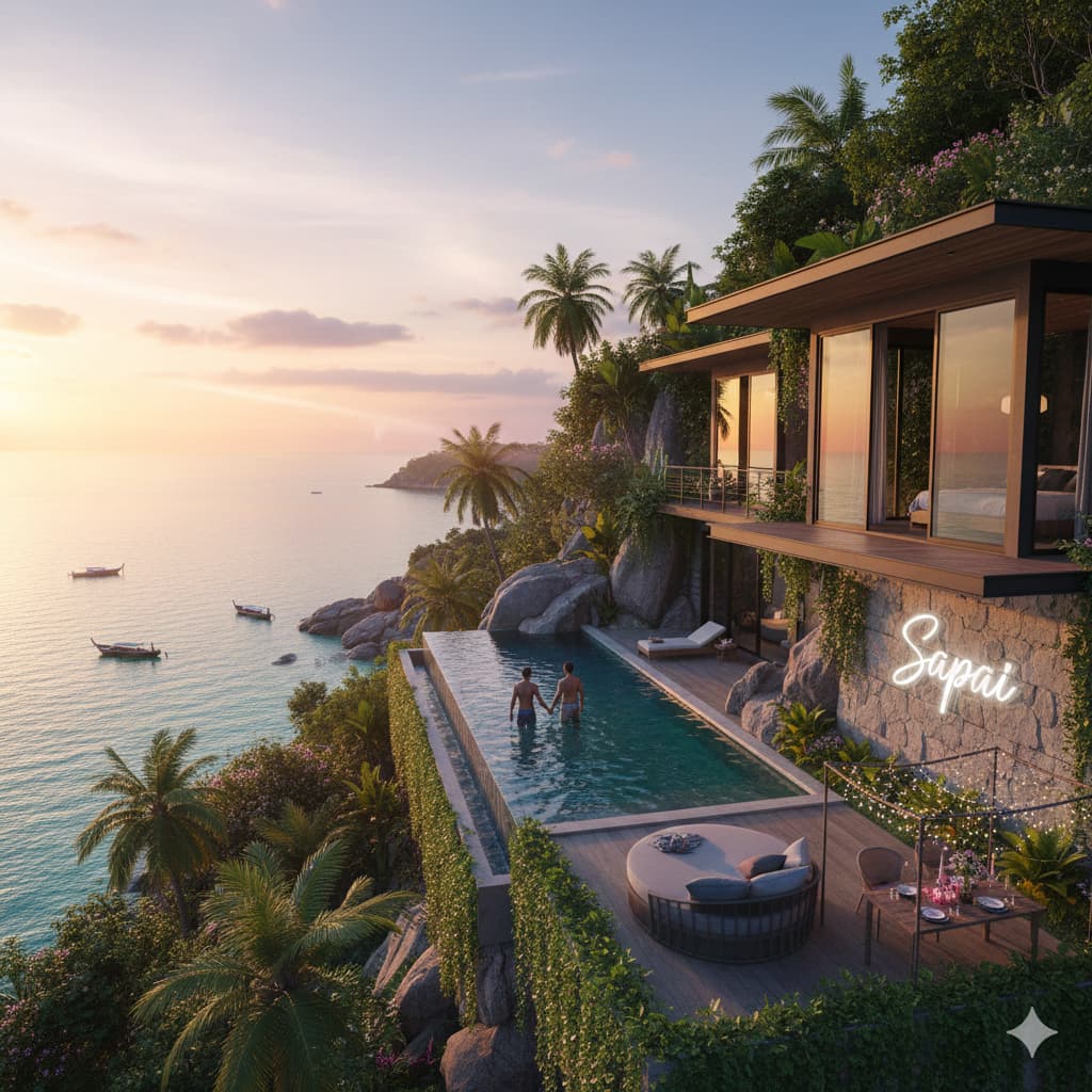 Phuket Honeymoon Private Pool Villa Ocean View